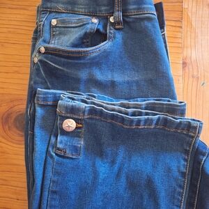 Rods Western Wear Women’s Blue Denim Jeans - Classic Mid Wash 9/10